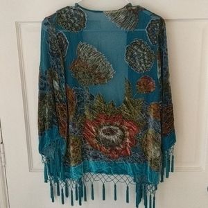 Ludmila Couture Boho Gypsy Beaded Kimono